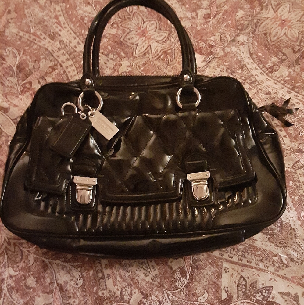 Coach Black Purse - Picture 2 of 8
